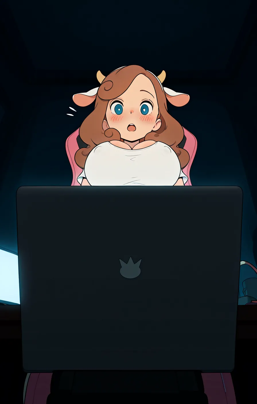 Lin Transformation to CowGirl with gigantic breasts - Image 31