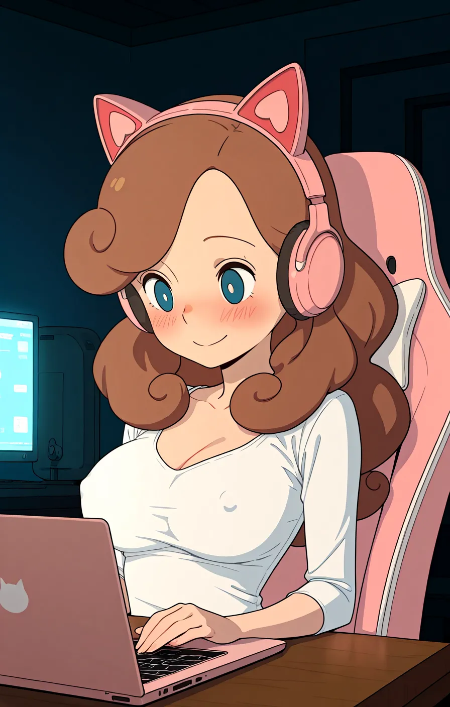 Lin Transformation to CowGirl with gigantic breasts - Image 9