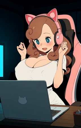 Lin Transformation to CowGirl with gigantic breasts - Page 27