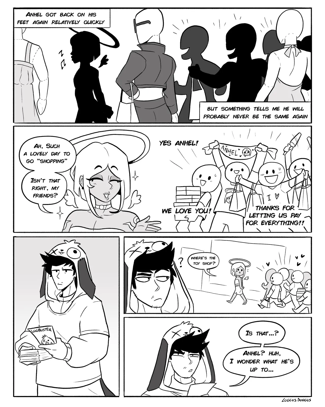 LoggusDoggus Anhel on my shoulder ch.1-2 ongoing - Image 10