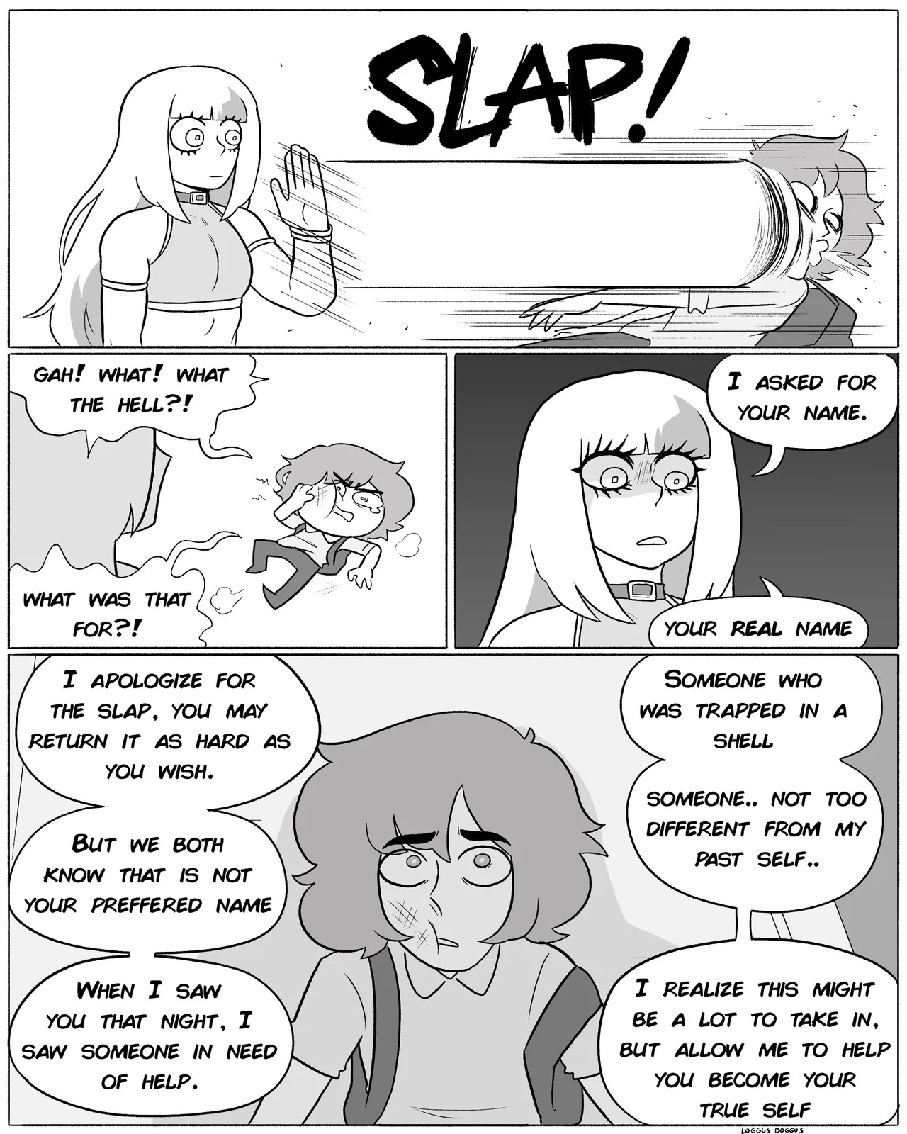 LoggusDoggus Anhel on my shoulder ch.1-2 ongoing - Image 105