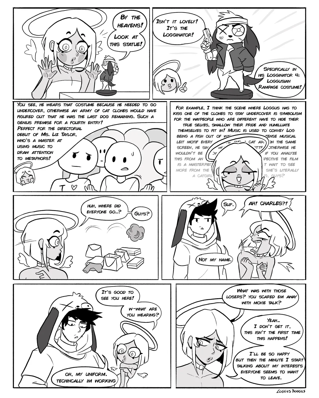 LoggusDoggus Anhel on my shoulder ch.1-2 ongoing - Image 11