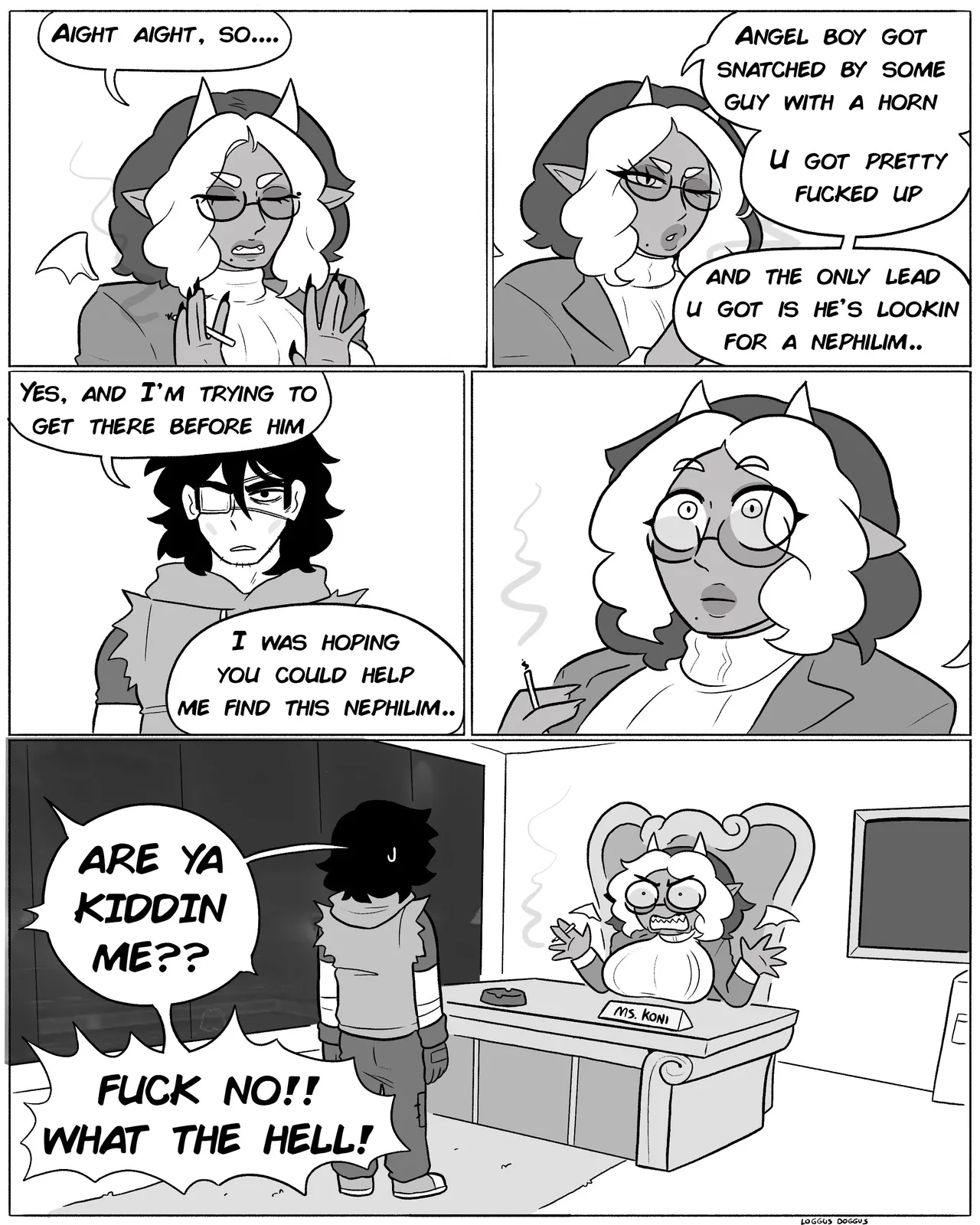 LoggusDoggus Anhel on my shoulder ch.1-2 ongoing - Image 125