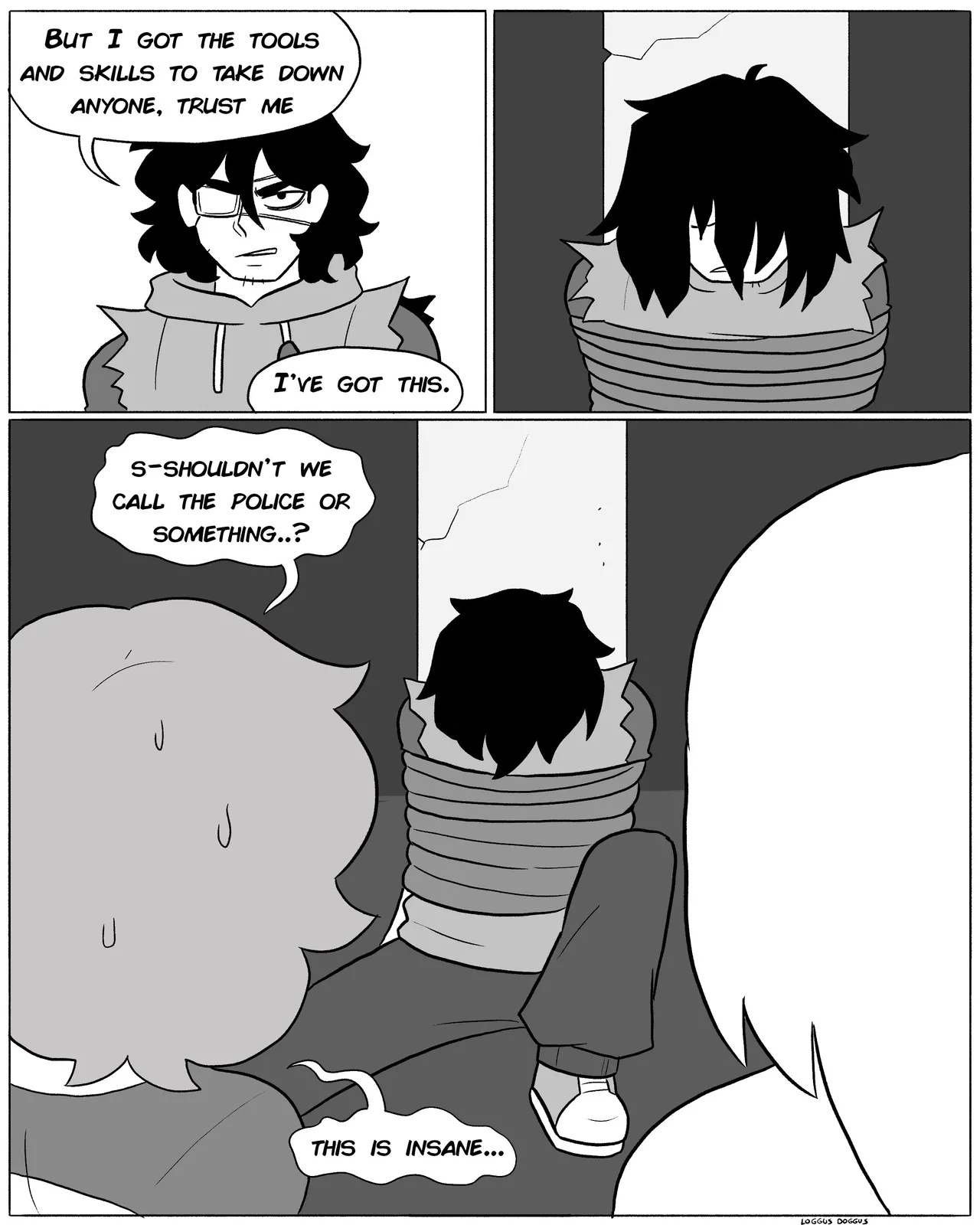 LoggusDoggus Anhel on my shoulder ch.1-2 ongoing - Image 128