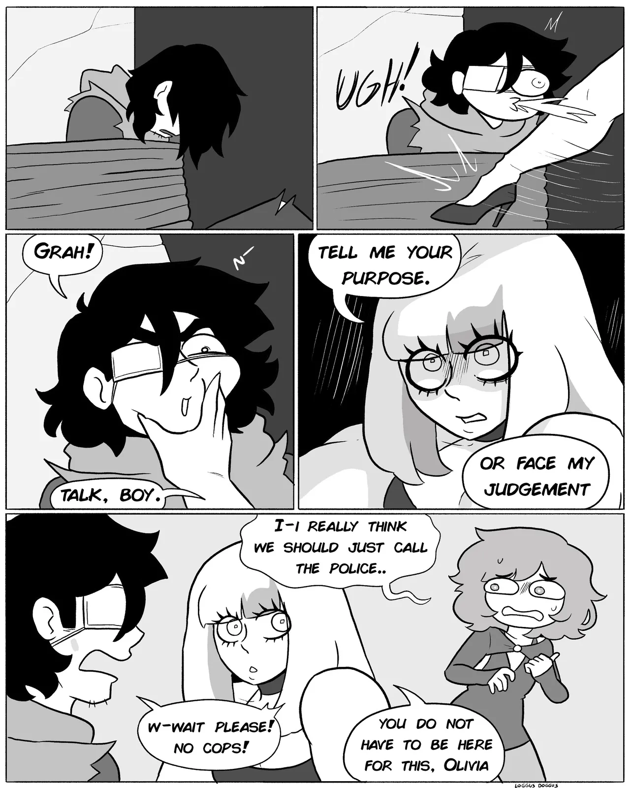 LoggusDoggus Anhel on my shoulder ch.1-2 ongoing - Image 129