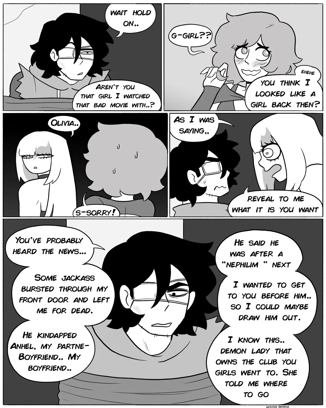 LoggusDoggus Anhel on my shoulder ch.1-2 ongoing - Image 130