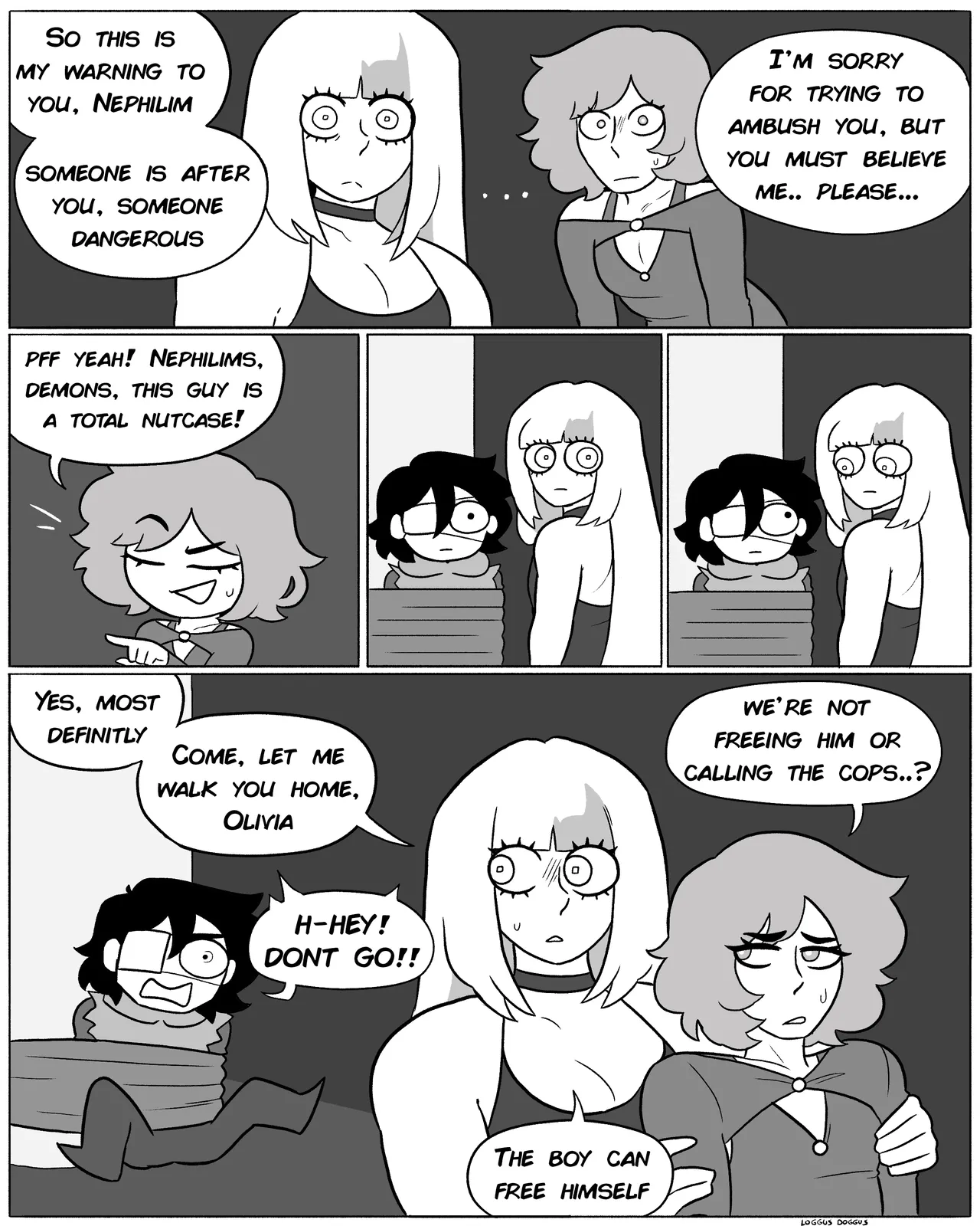 LoggusDoggus Anhel on my shoulder ch.1-2 ongoing - Image 131