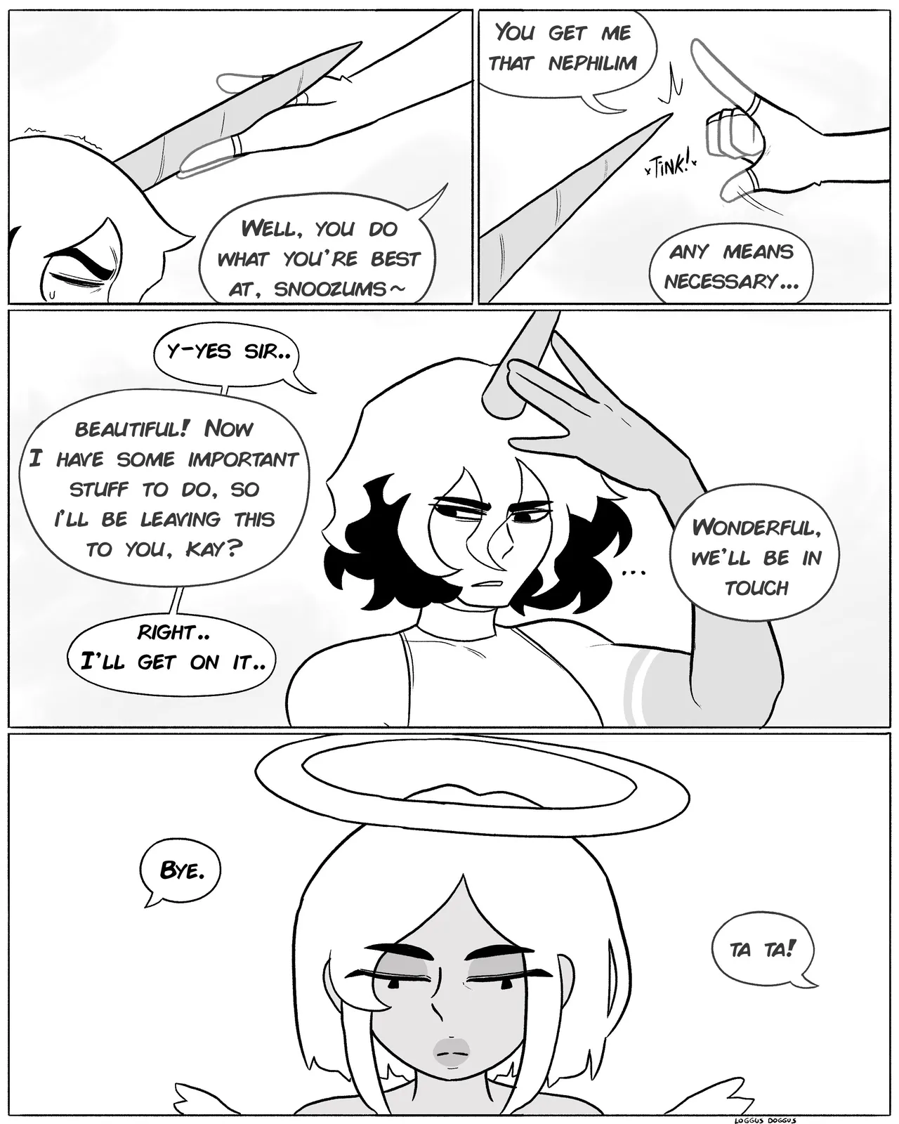 LoggusDoggus Anhel on my shoulder ch.1-2 ongoing - Image 135