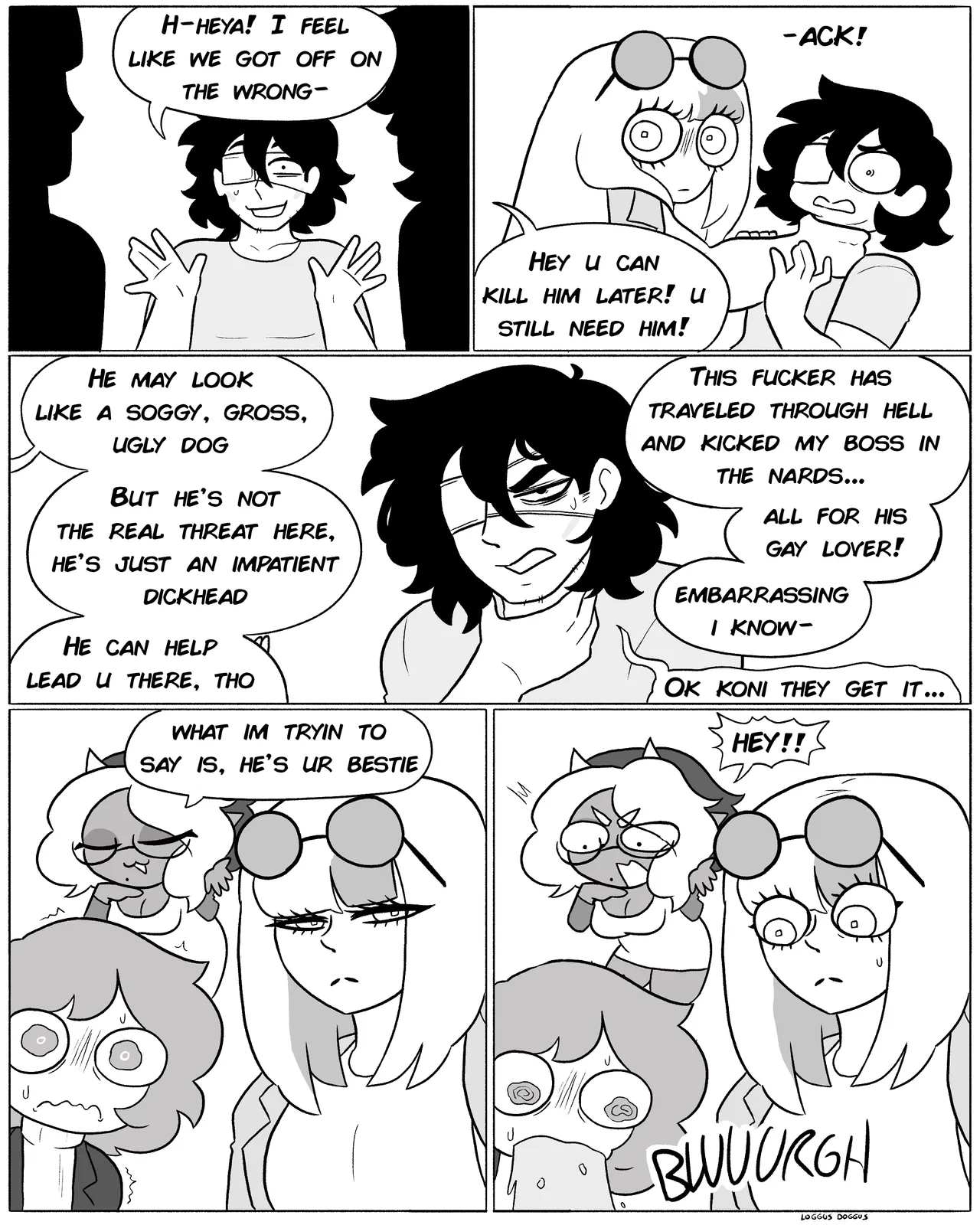 LoggusDoggus Anhel on my shoulder ch.1-2 ongoing - Image 140