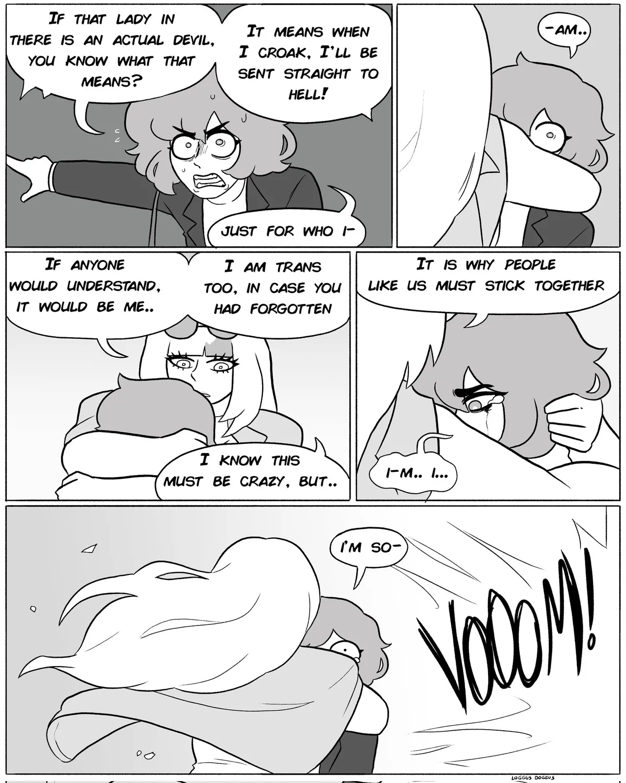 LoggusDoggus Anhel on my shoulder ch.1-2 ongoing - Image 142