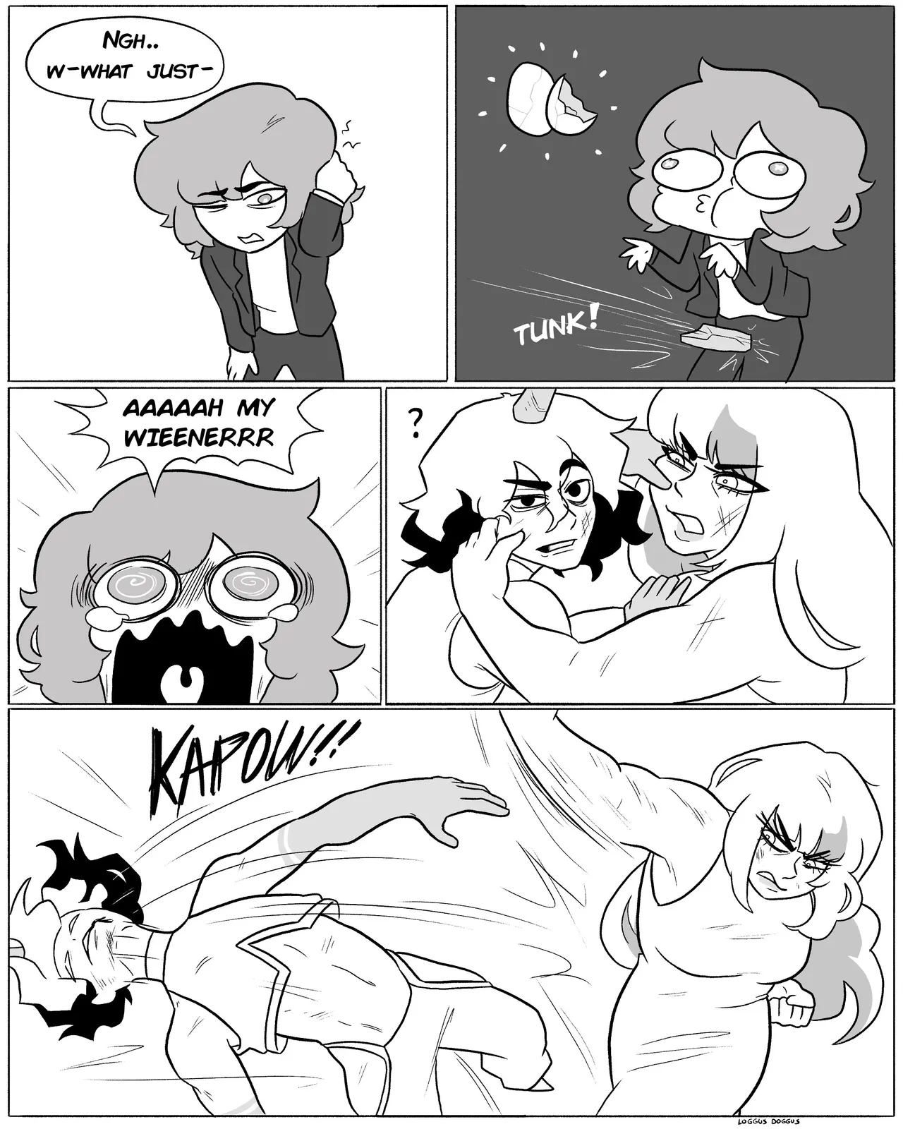 LoggusDoggus Anhel on my shoulder ch.1-2 ongoing - Image 147