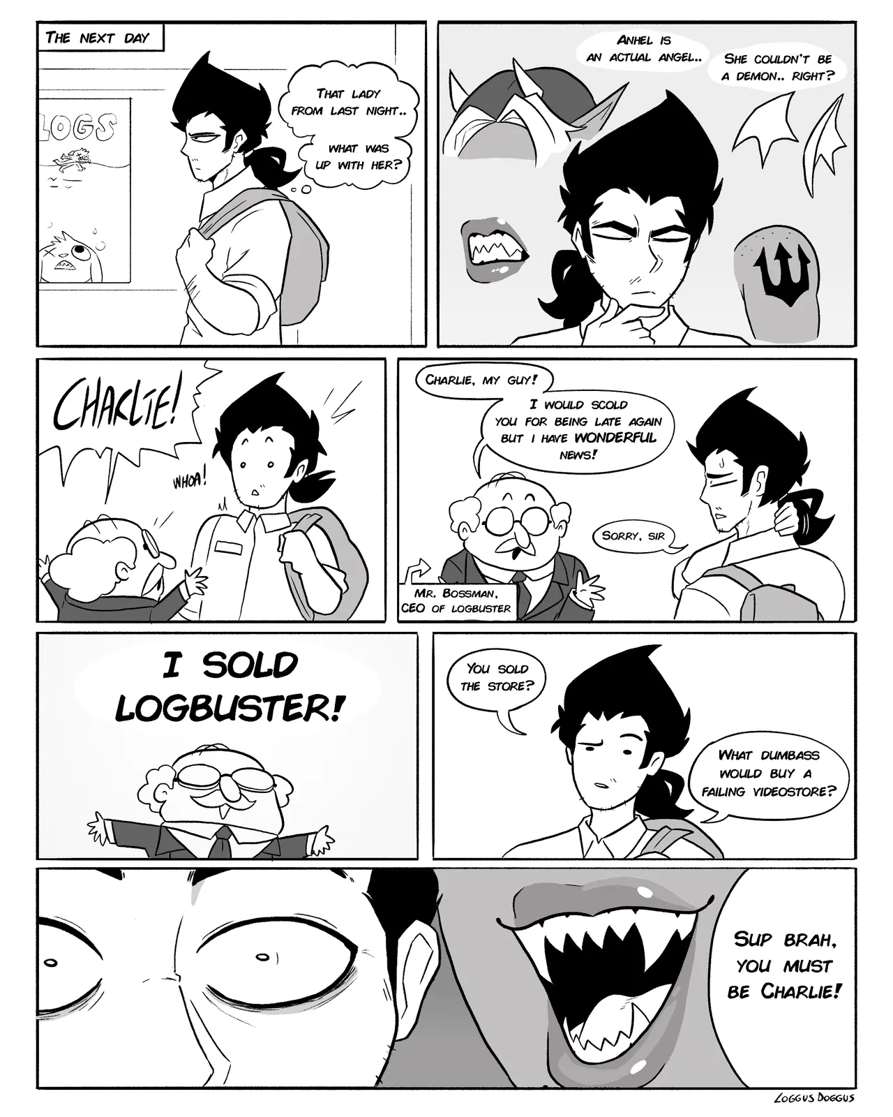 LoggusDoggus Anhel on my shoulder ch.1-2 ongoing - Image 15