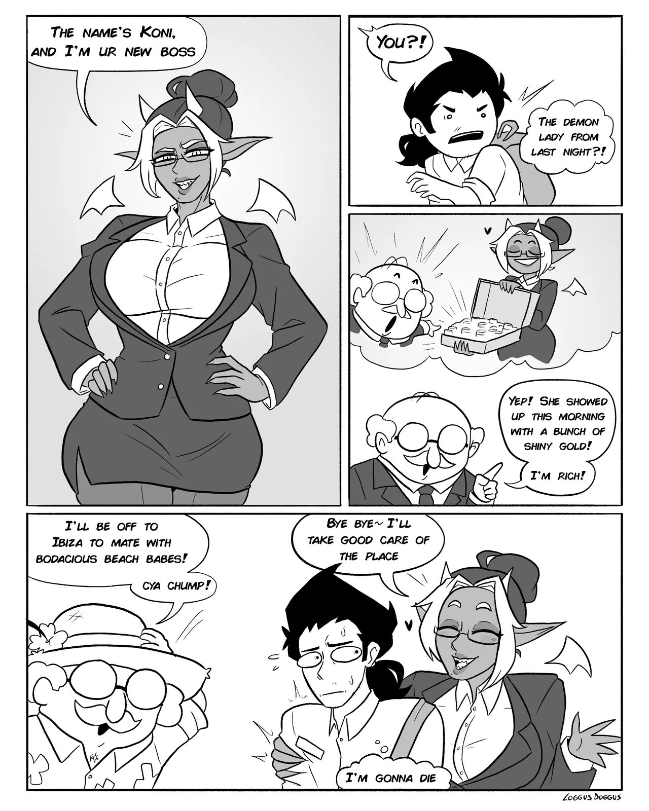 LoggusDoggus Anhel on my shoulder ch.1-2 ongoing - Image 16