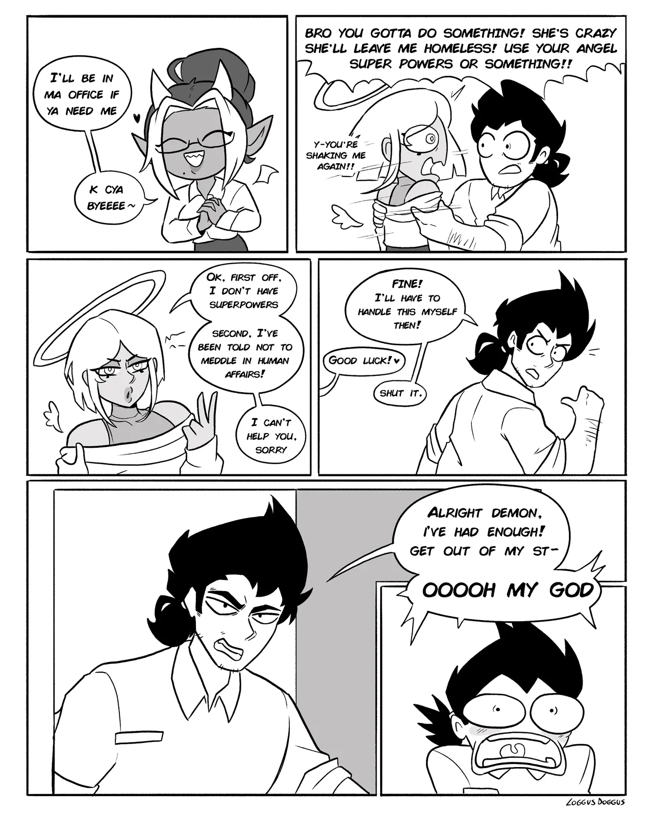 LoggusDoggus Anhel on my shoulder ch.1-2 ongoing - Image 19