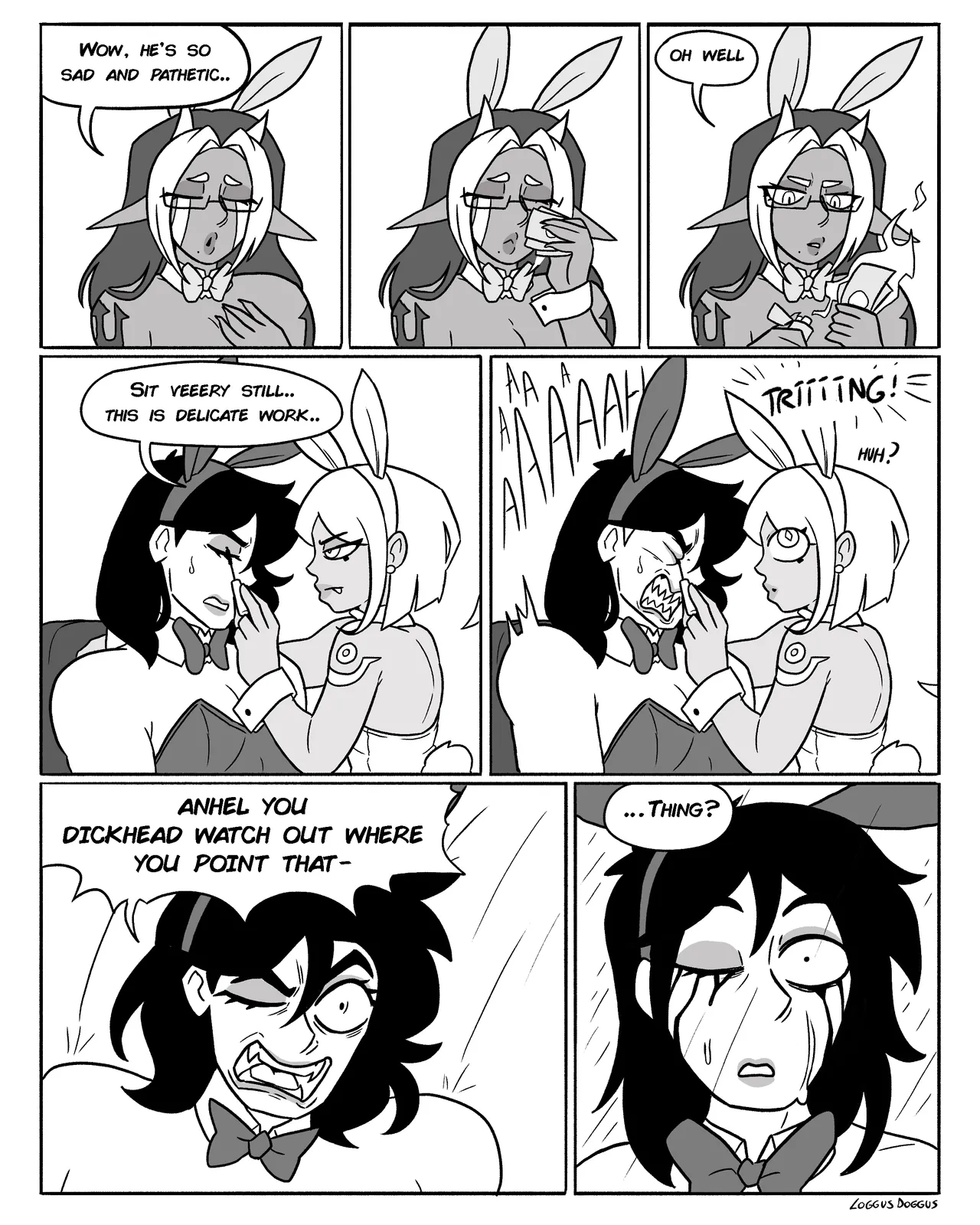 LoggusDoggus Anhel on my shoulder ch.1-2 ongoing - Image 23