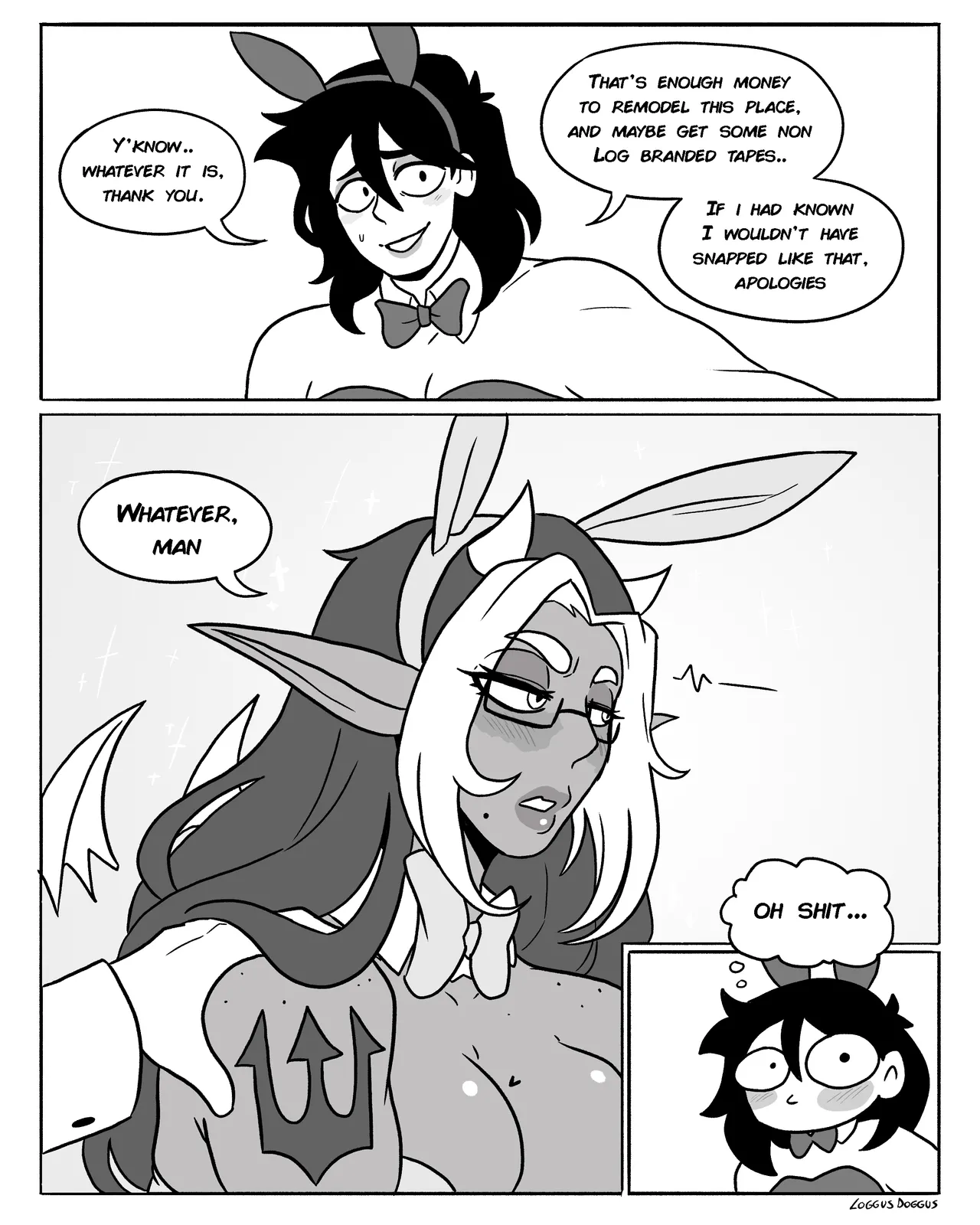 LoggusDoggus Anhel on my shoulder ch.1-2 ongoing - Image 28