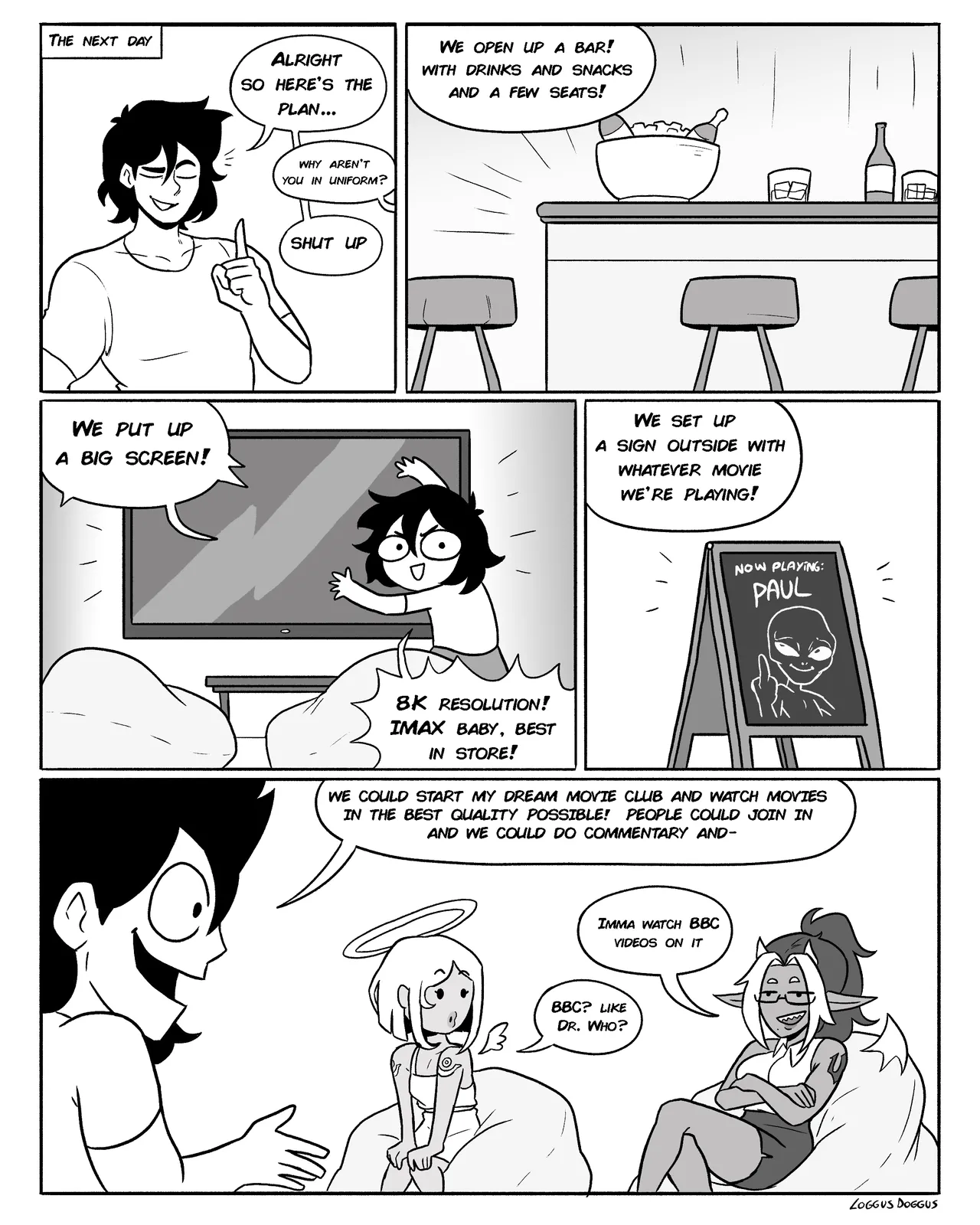 LoggusDoggus Anhel on my shoulder ch.1-2 ongoing - Image 29