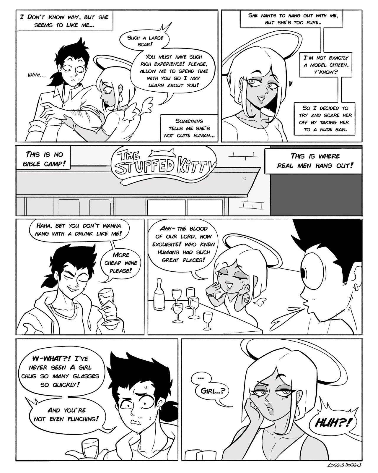 LoggusDoggus Anhel on my shoulder ch.1-2 ongoing - Image 3