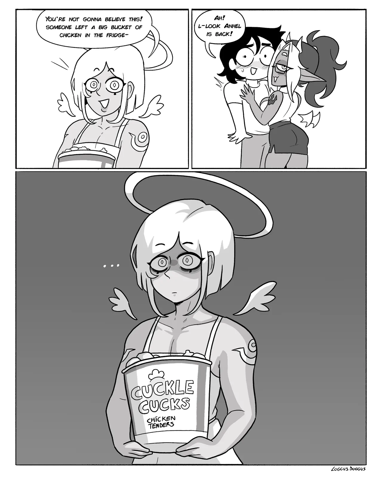 LoggusDoggus Anhel on my shoulder ch.1-2 ongoing - Image 31