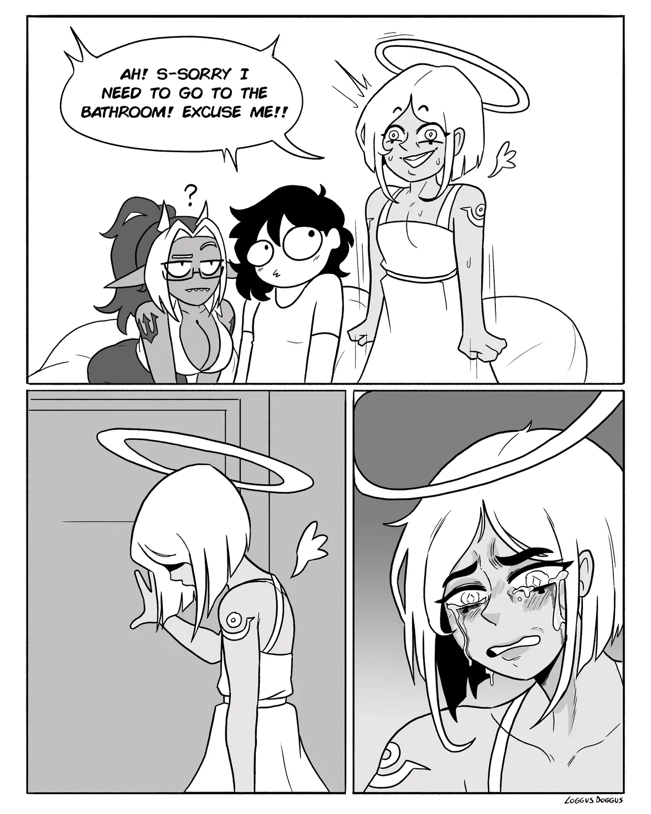 LoggusDoggus Anhel on my shoulder ch.1-2 ongoing - Image 33