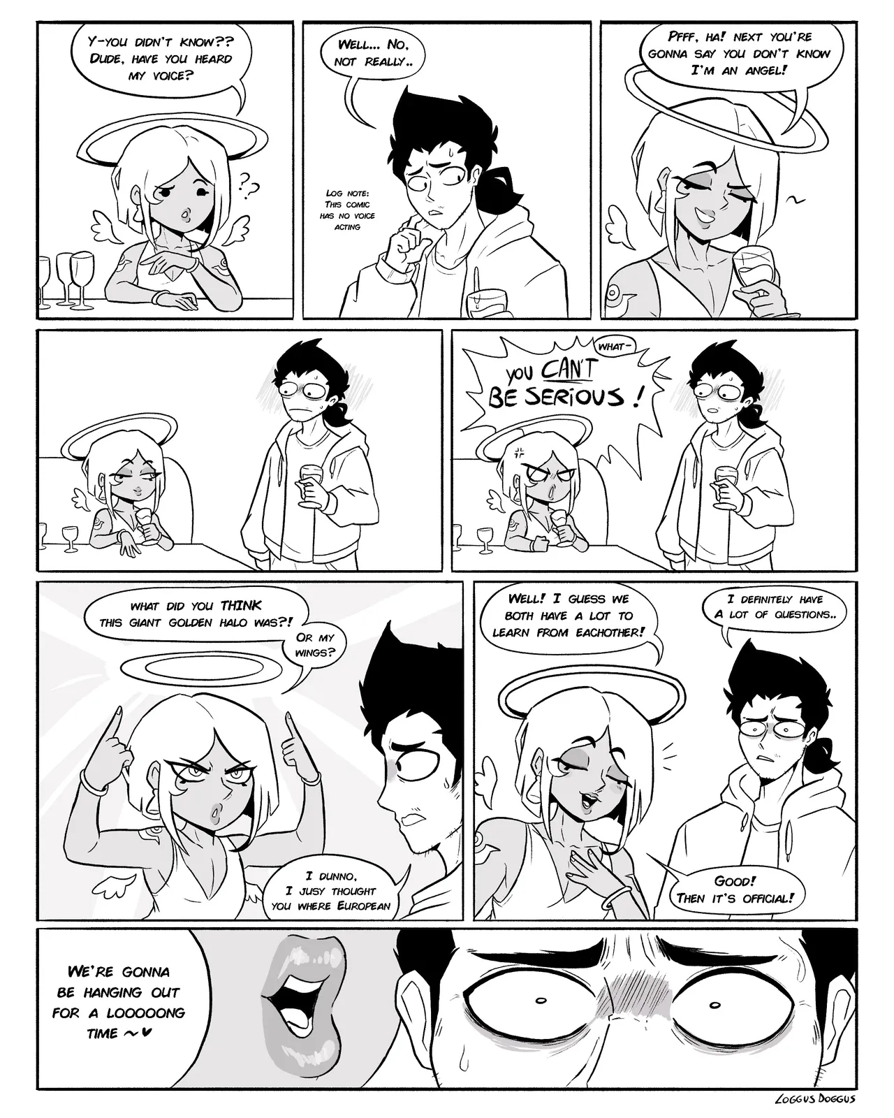 LoggusDoggus Anhel on my shoulder ch.1-2 ongoing - Image 4