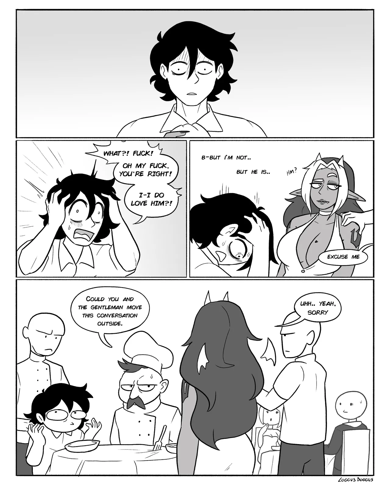 LoggusDoggus Anhel on my shoulder ch.1-2 ongoing - Image 47