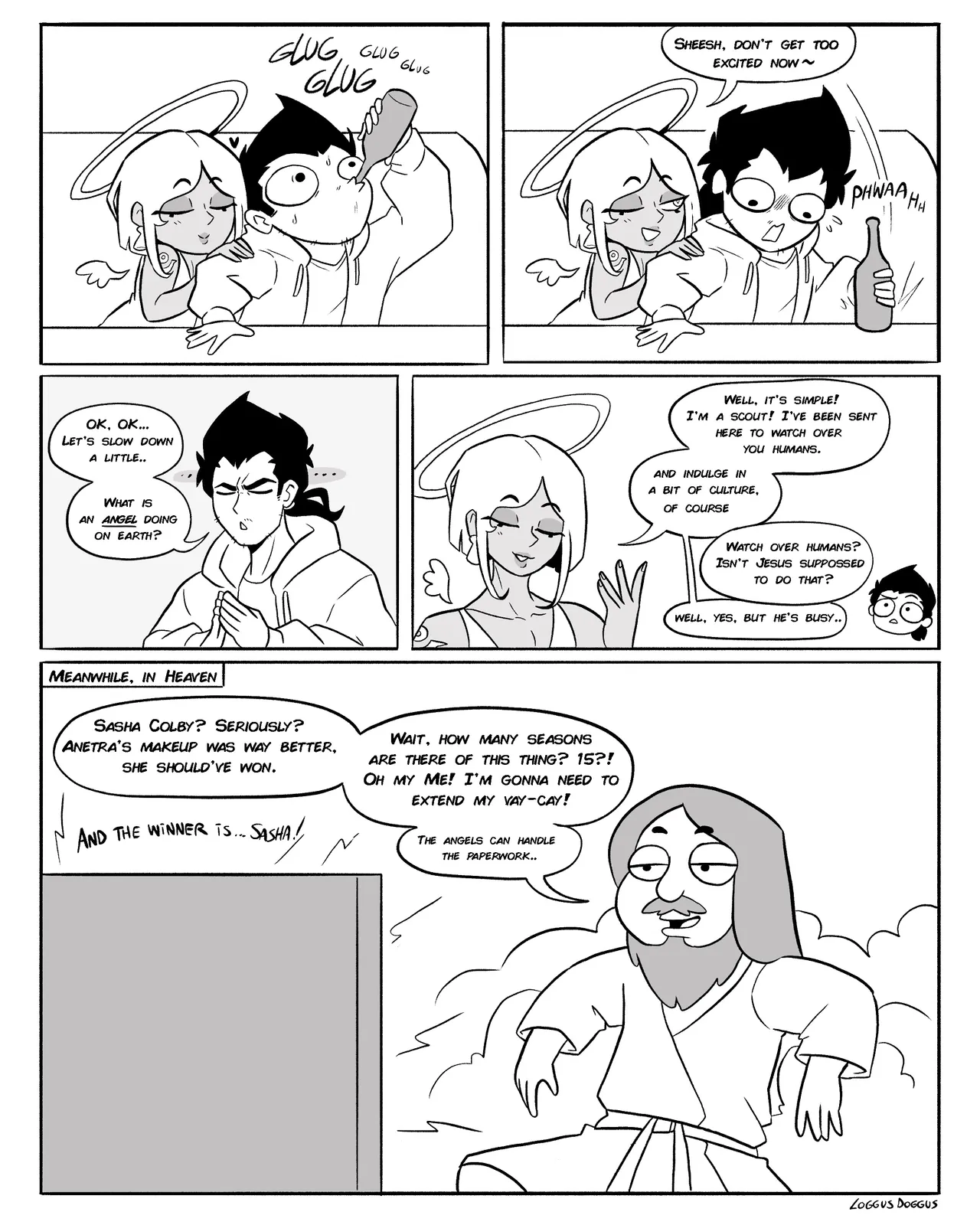 LoggusDoggus Anhel on my shoulder ch.1-2 ongoing - Image 5