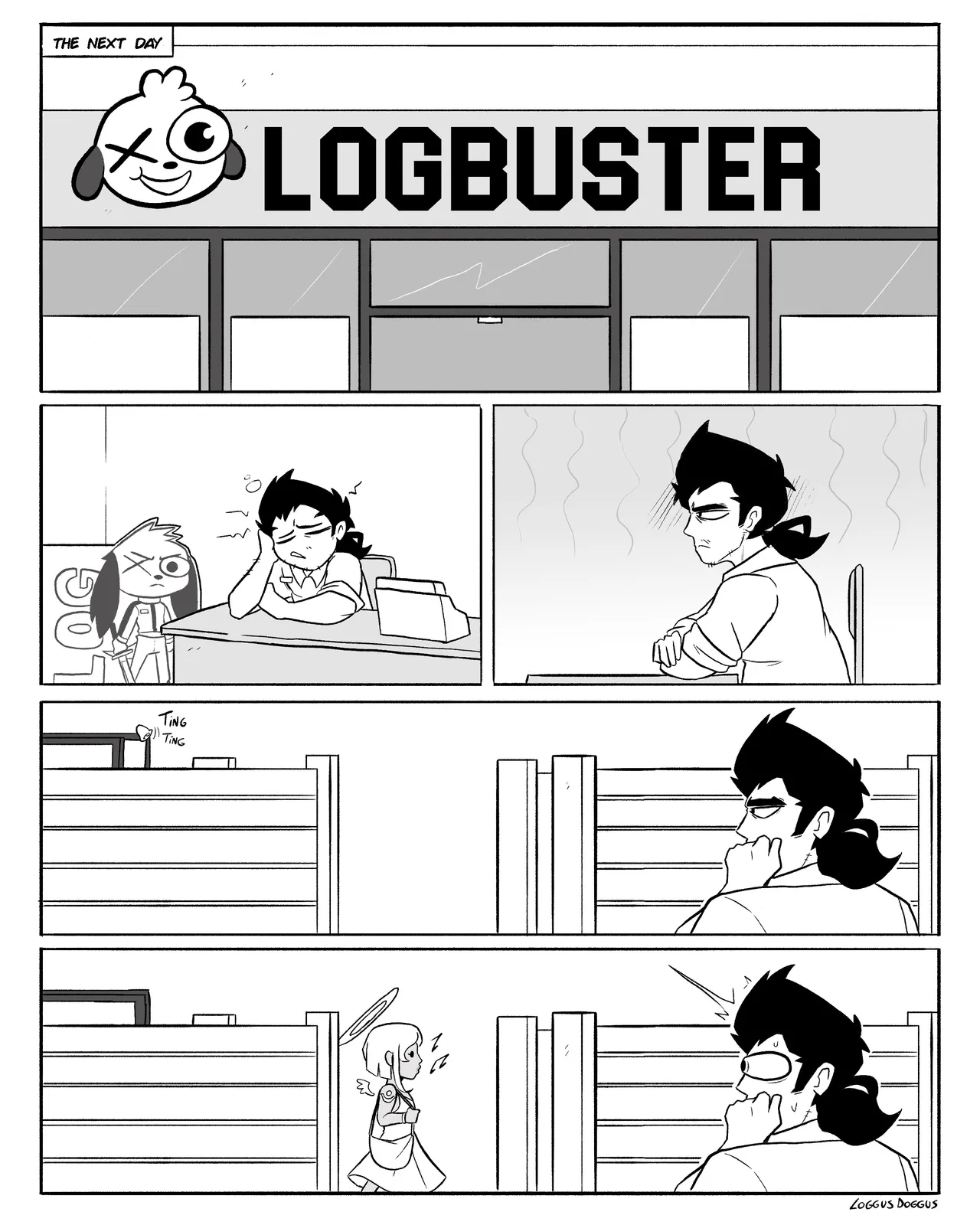 LoggusDoggus Anhel on my shoulder ch.1-2 ongoing - Image 6