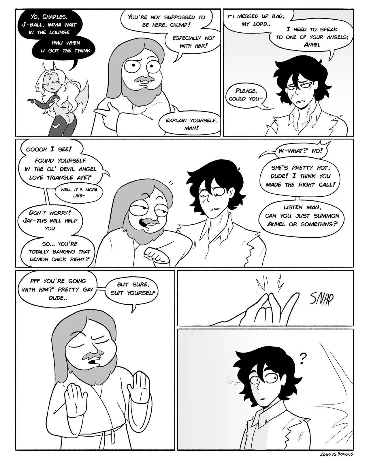 LoggusDoggus Anhel on my shoulder ch.1-2 ongoing - Image 60