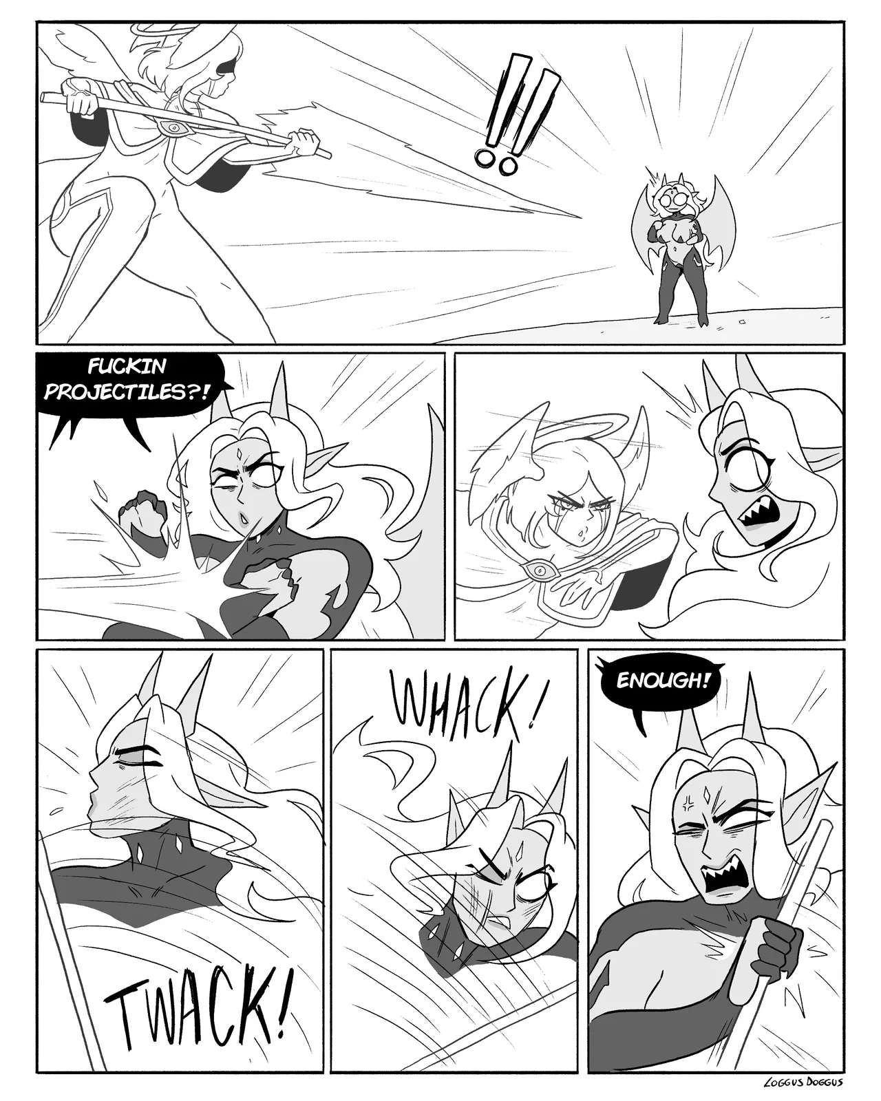 LoggusDoggus Anhel on my shoulder ch.1-2 ongoing - Image 66