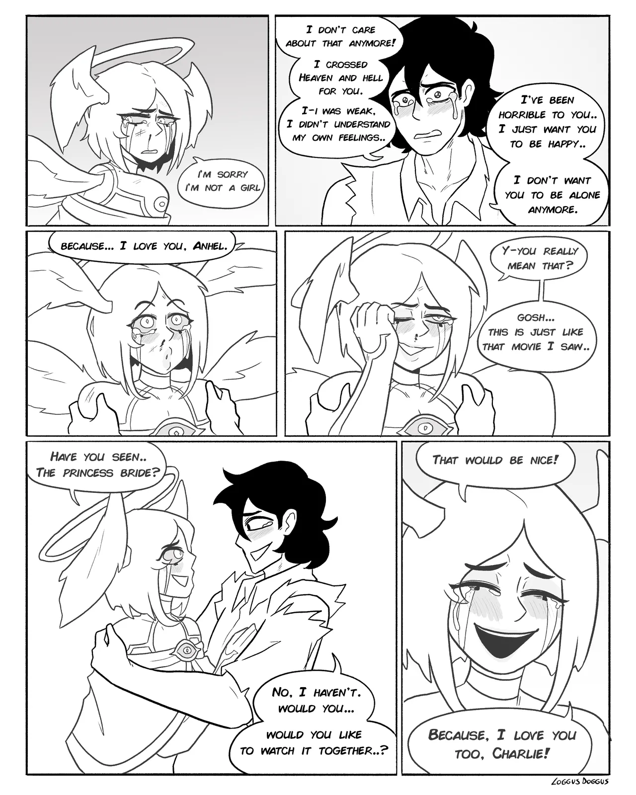 LoggusDoggus Anhel on my shoulder ch.1-2 ongoing - Image 70