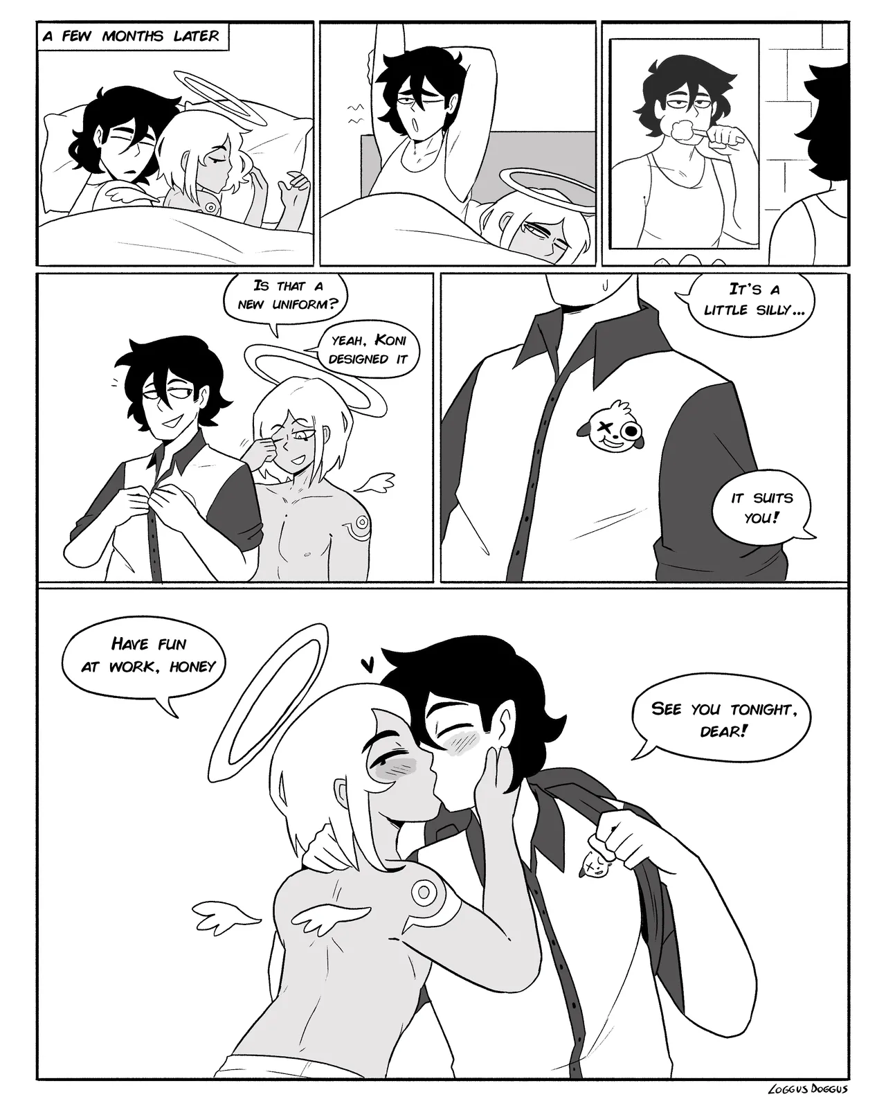 LoggusDoggus Anhel on my shoulder ch.1-2 ongoing - Image 72