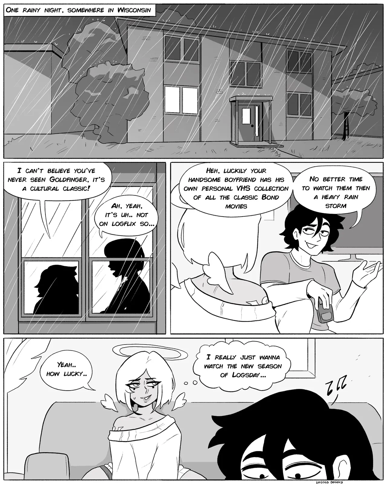 LoggusDoggus Anhel on my shoulder ch.1-2 ongoing - Image 79