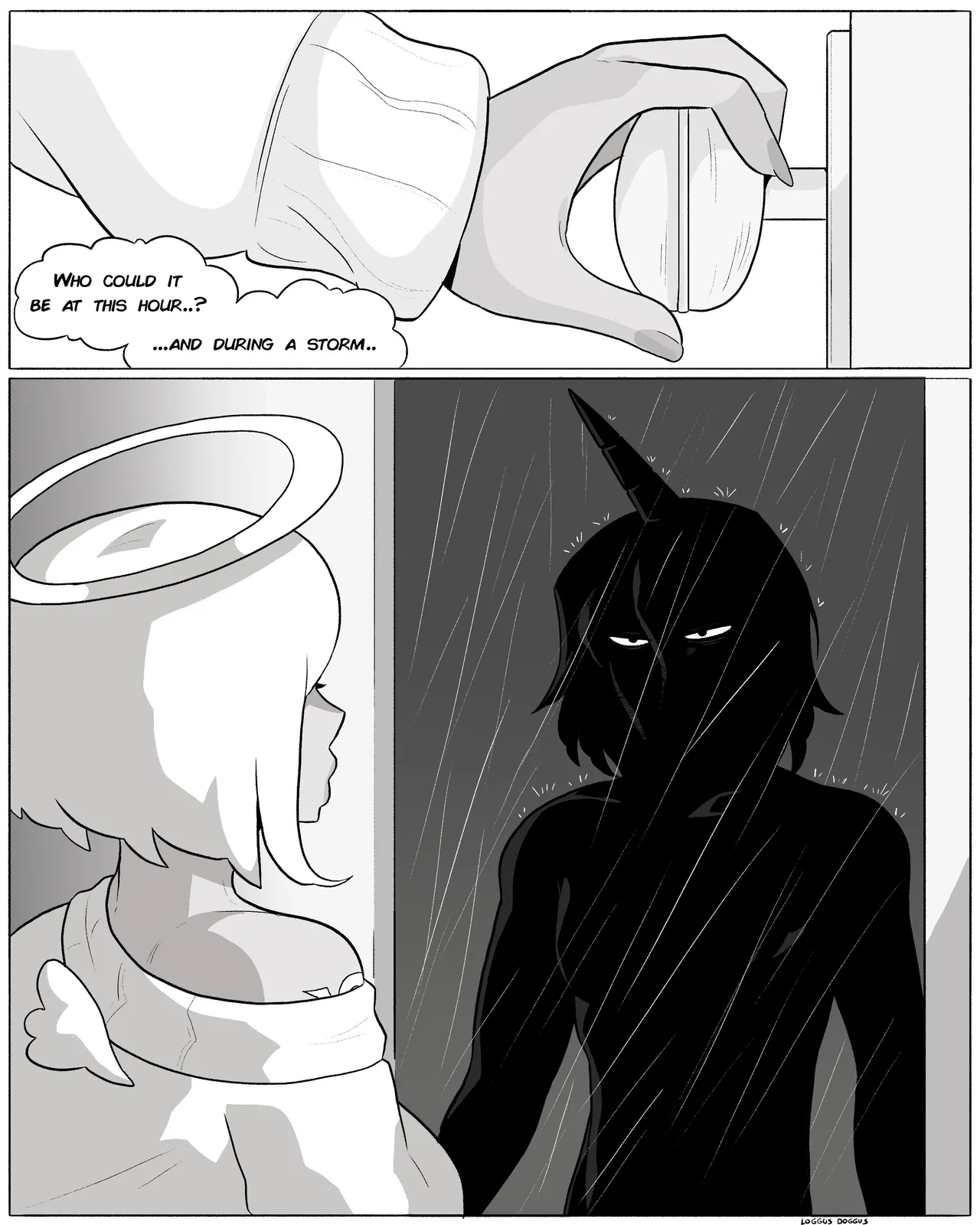 LoggusDoggus Anhel on my shoulder ch.1-2 ongoing - Image 81