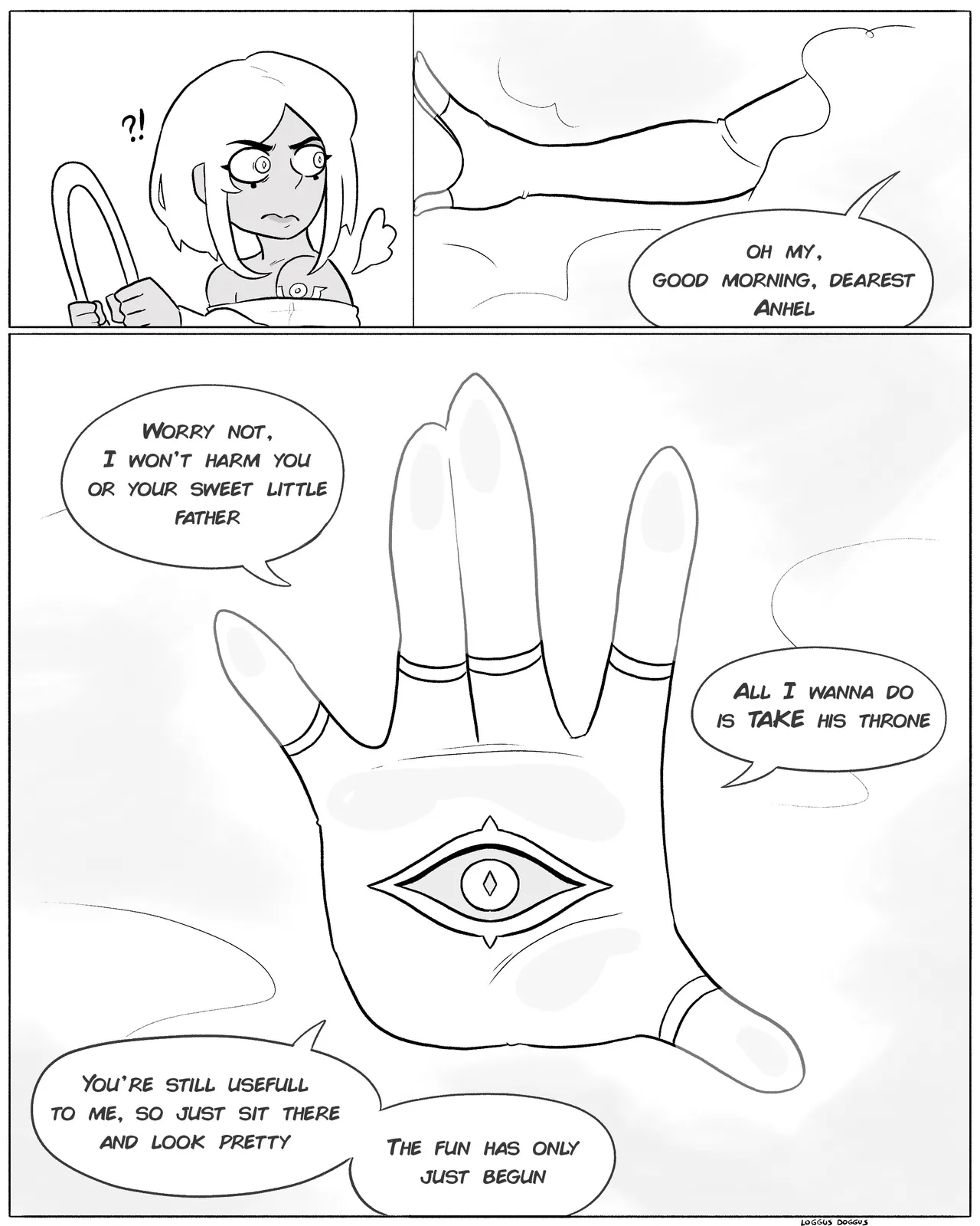 LoggusDoggus Anhel on my shoulder ch.1-2 ongoing - Image 98