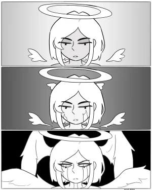 LoggusDoggus Anhel on my shoulder ch.1-2 ongoing - Page 136