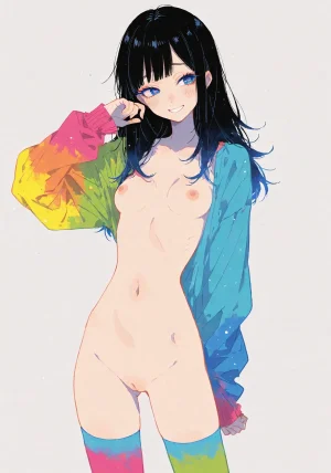 Long Hair, Models Bare - The Slim, Thigh-Highed Tease - Page 12