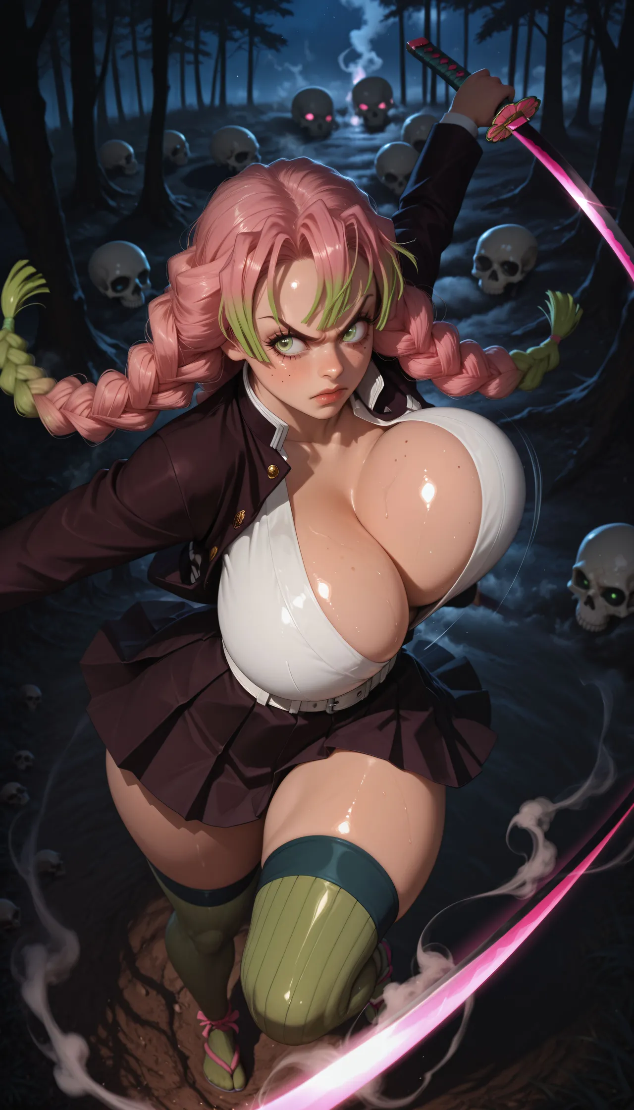 Lora Art - Mitsuri Kanroji Demon Slayer - Image 23