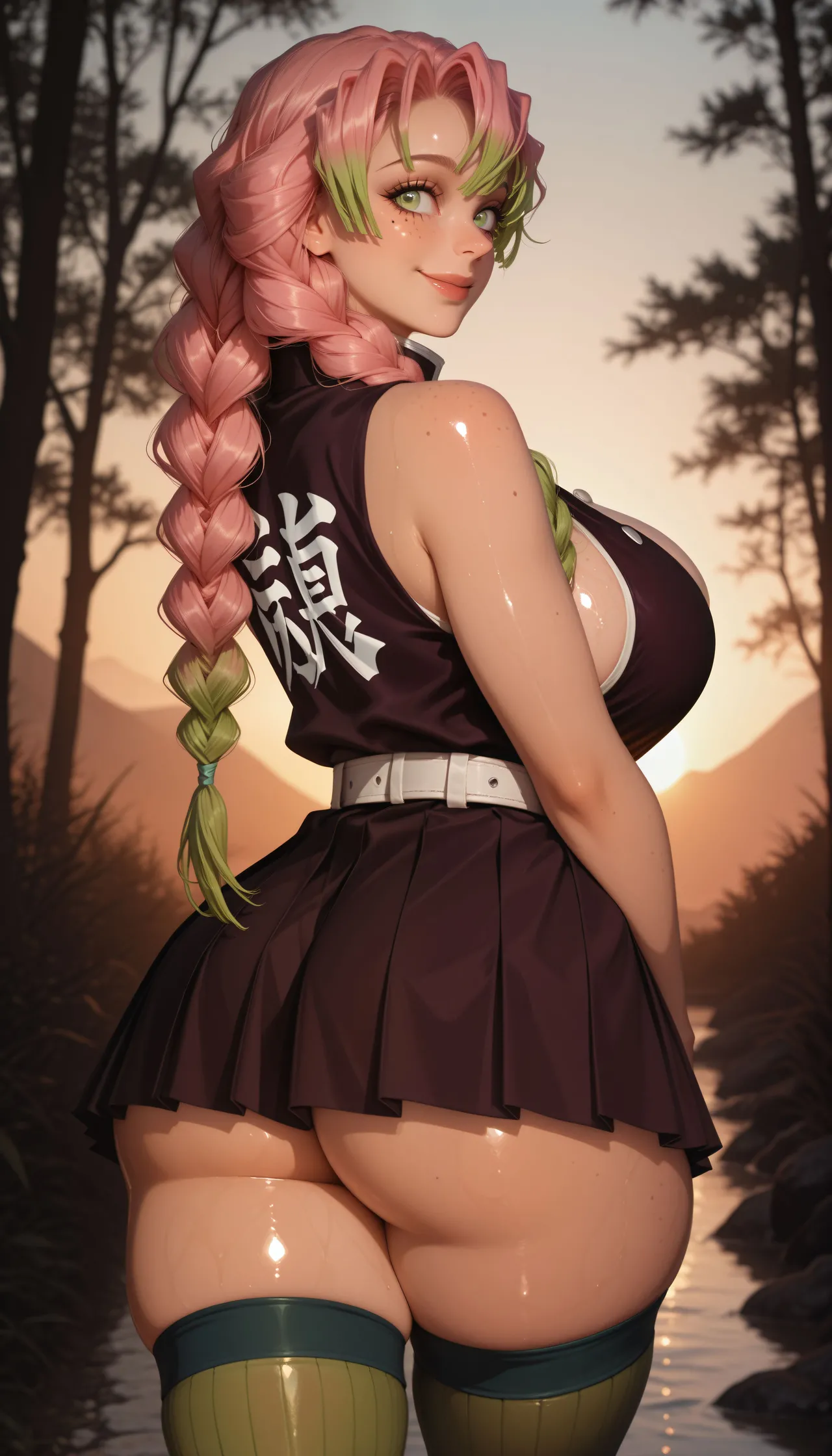 Lora Art - Mitsuri Kanroji Demon Slayer - Image 66