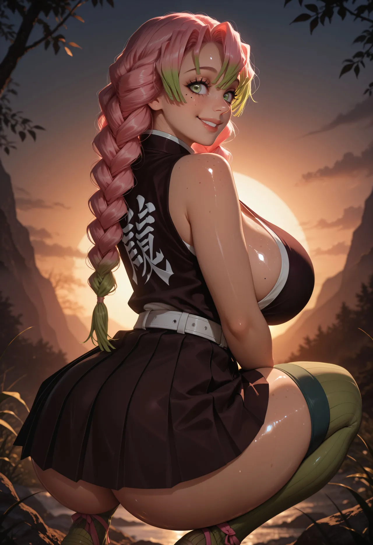 Lora Art - Mitsuri Kanroji Demon Slayer - Image 73
