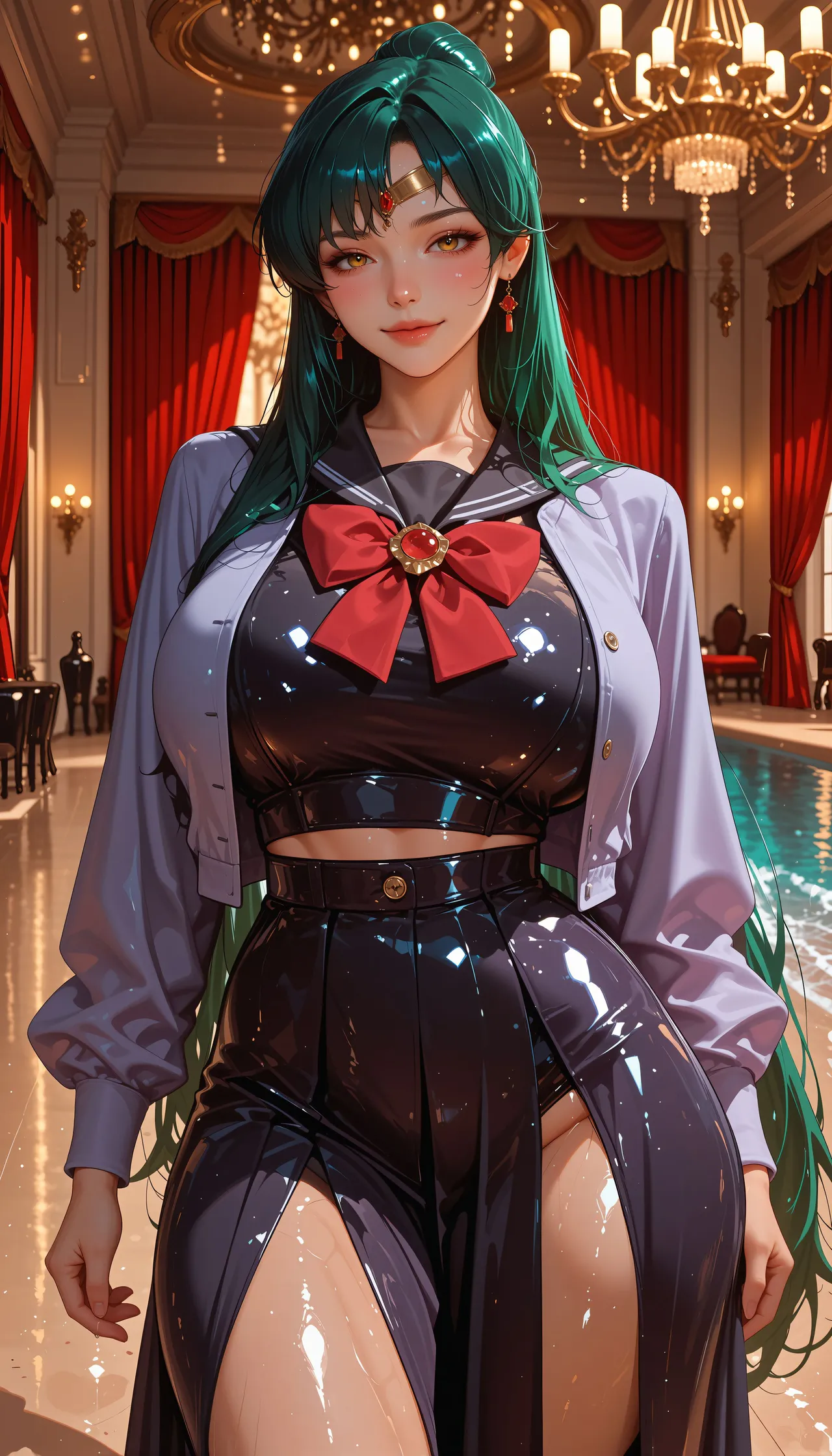 Lora Art - Sailor Pluto Sailor Moon - Image 1