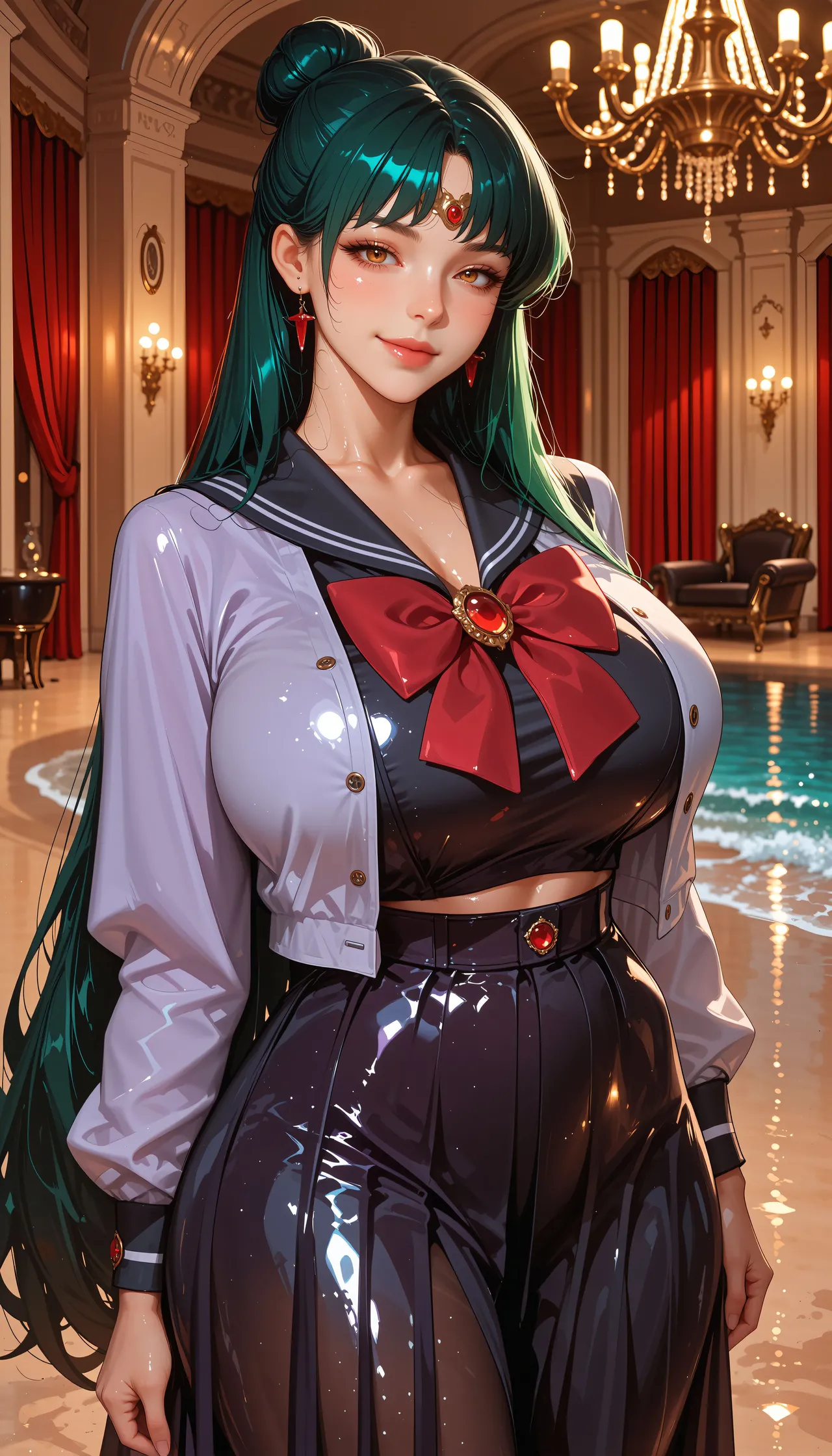 Lora Art - Sailor Pluto Sailor Moon - Image 2