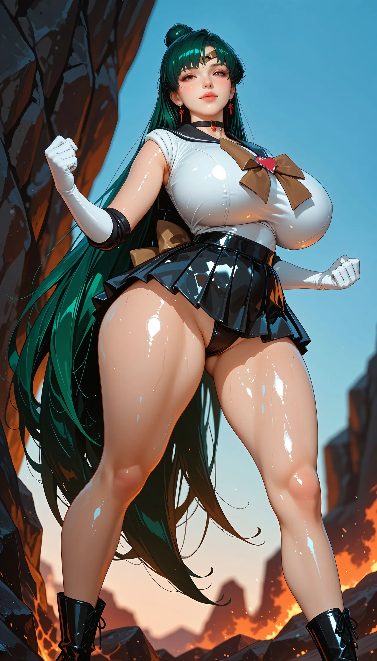 Lora Art - Sailor Pluto Sailor Moon - Image 31