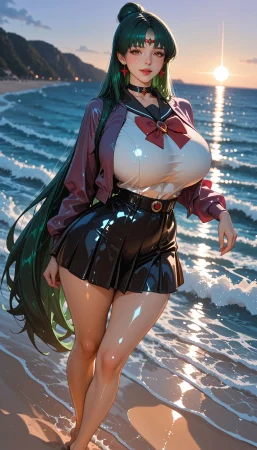 Lora Art - Sailor Pluto Sailor Moon - Page 8