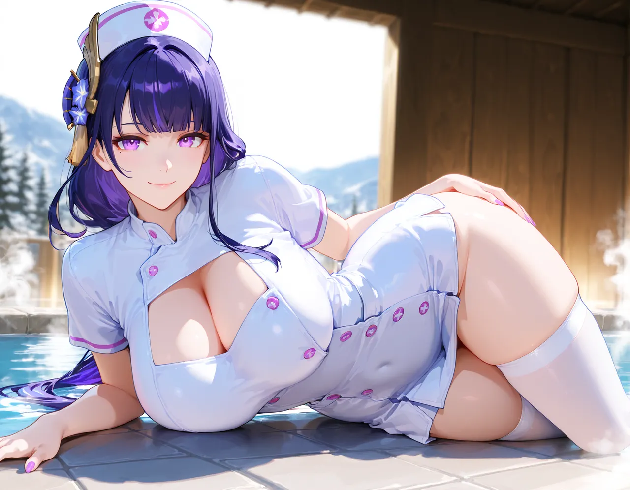 Loratta Raiden Shogun - Genshin Impact x BBC Gangbang Request Patreon - Image 13