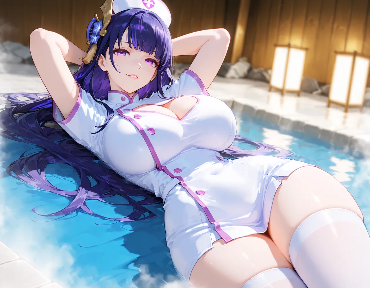 Loratta Raiden Shogun - Genshin Impact x BBC Gangbang Request Patreon - Image 30