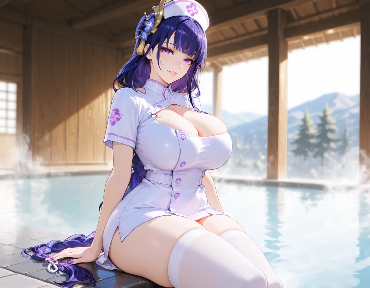 Loratta Raiden Shogun - Genshin Impact x BBC Gangbang Request Patreon - Image 34