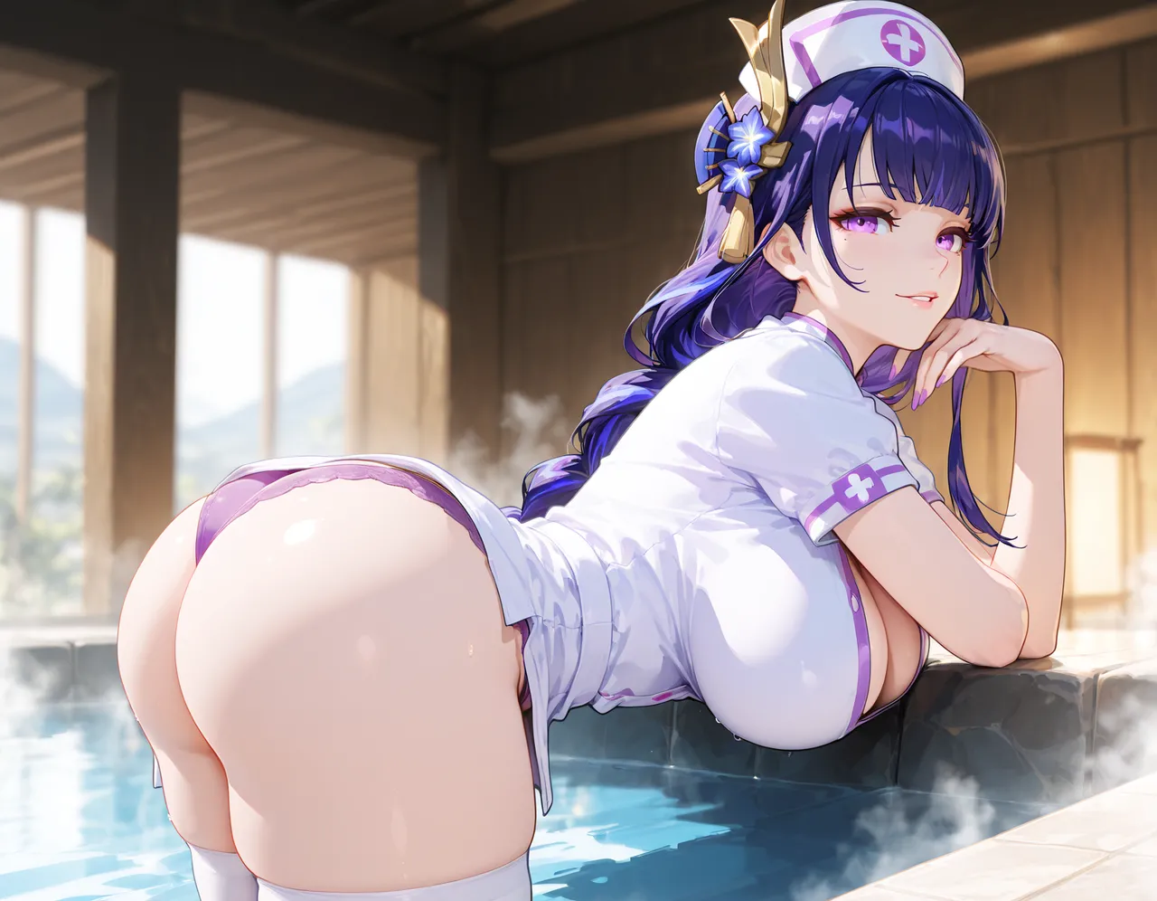 Loratta Raiden Shogun - Genshin Impact x BBC Gangbang Request Patreon - Image 36