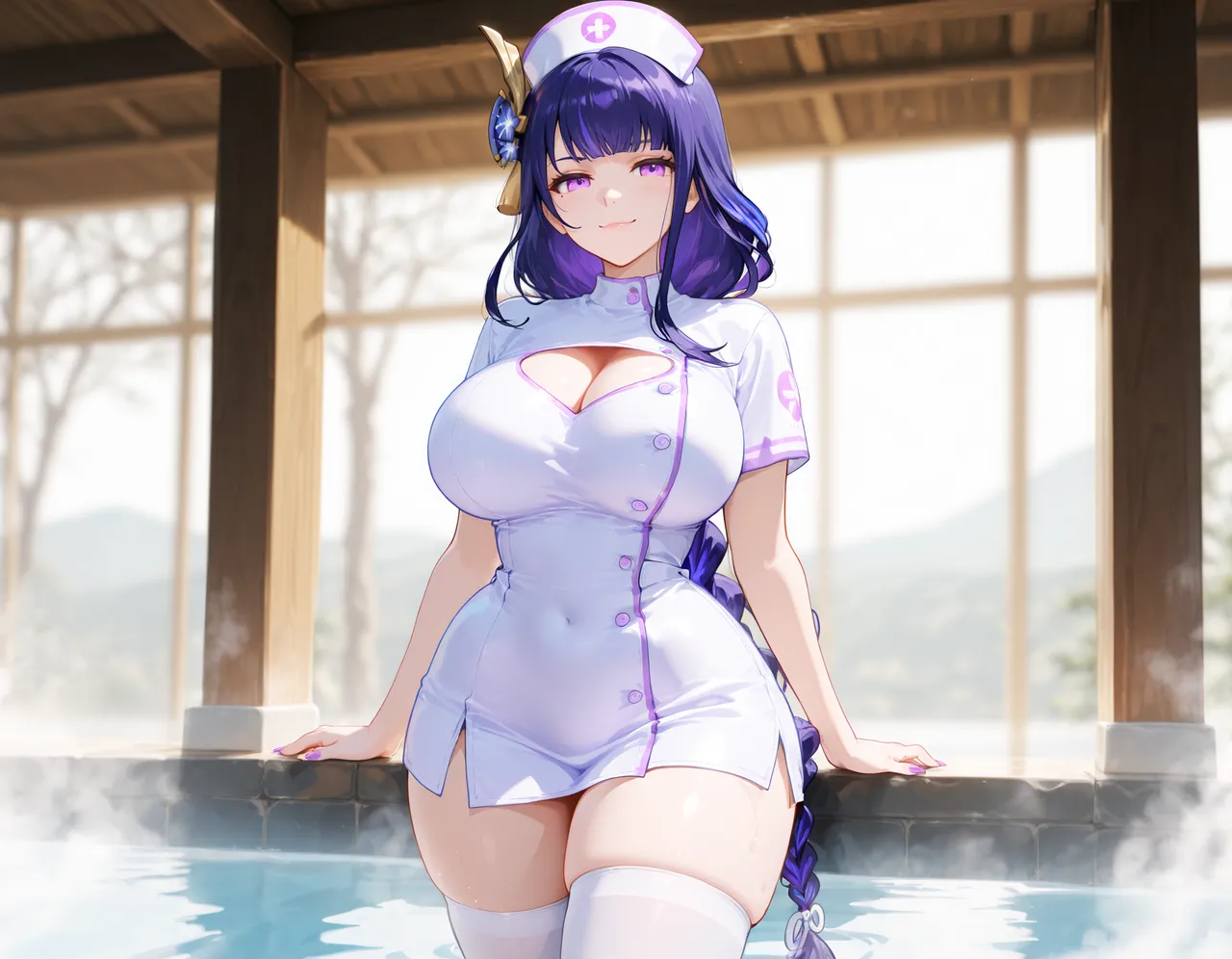 Loratta Raiden Shogun - Genshin Impact x BBC Gangbang Request Patreon - Image 43