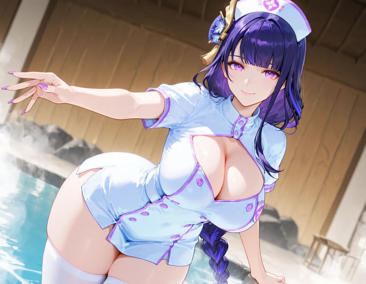 Loratta Raiden Shogun - Genshin Impact x BBC Gangbang Request Patreon - Image 44